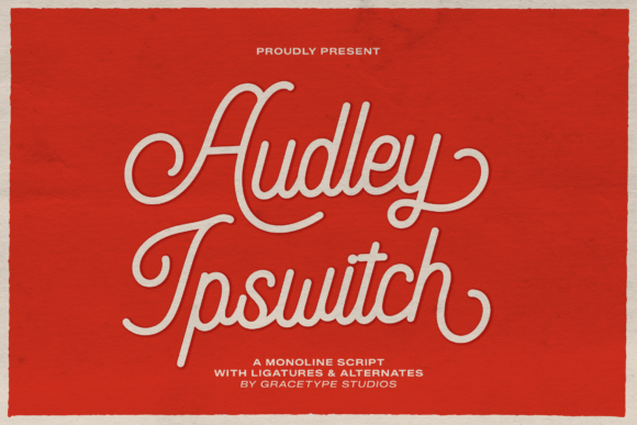 Audley Ipswitch: The Retro Script Font for Small Business Branding