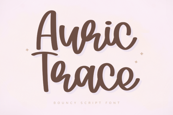 Auric Trace Font for Handmade Branding