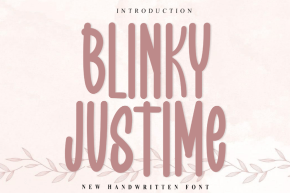 Blinky Justime: An Elegant Script Font for Modern Brands