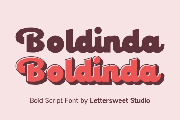 Boldinda: A Script Font for Confident Branding