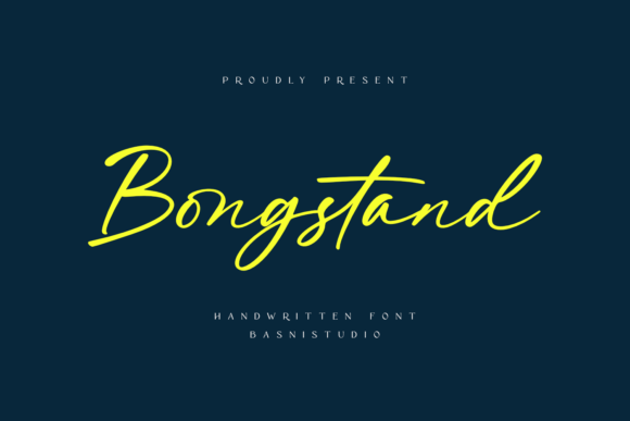Bongstand: The Vibrant Handwritten Font for Bold Marketing