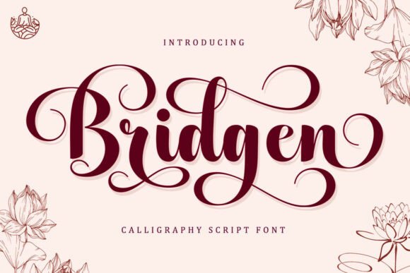 Bridgen Font: Elegant Script for Crafters