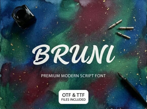 Bruni Font Review: A Fluid Script for Modern Designers