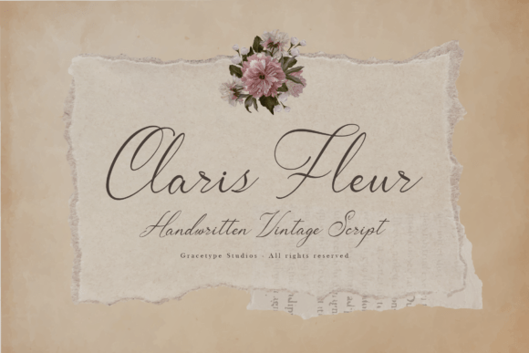 Claris Fleur Font: Elevate Your Brand Identity
