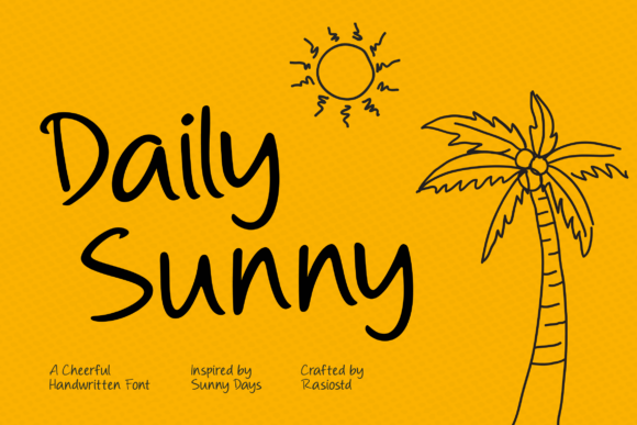 Daily Sunny Typeface for Web Design