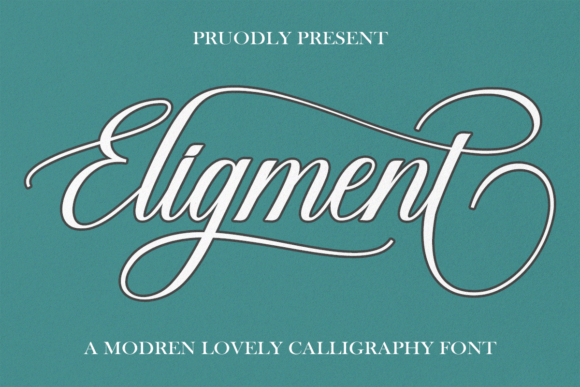 Eligment: The Premium Script Typeface for High-End Branding