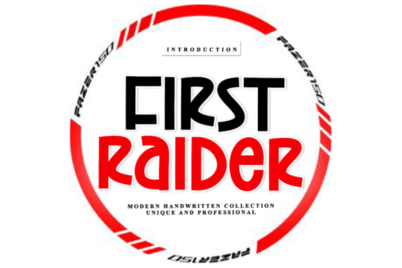 First Raider Typeface for Professional Branding