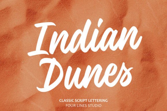 Indian Dunes: A Warm Script for Modern Design