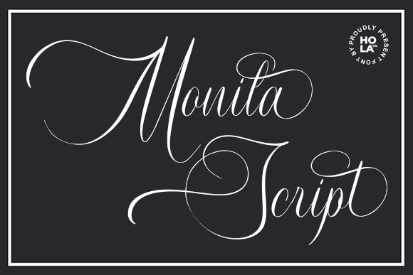 Monila: A Modern Script Font for Elegant Branding