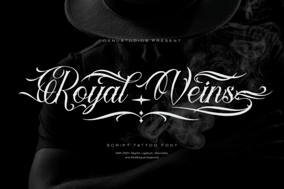 Royal Veins: A Bold Script Typeface Review