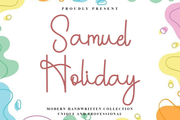Samuel Holiday: The Premium Script Typeface for Modern Brands