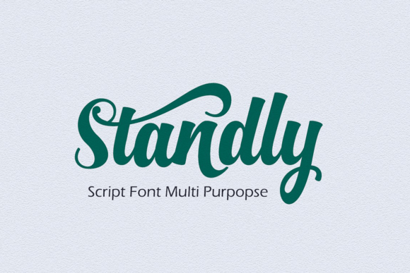 Standly: Elegant Script Font for Web Design